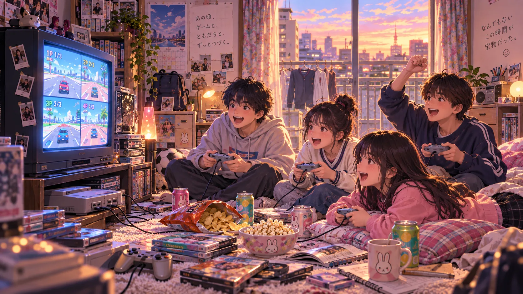テレビ前ゲーム大会